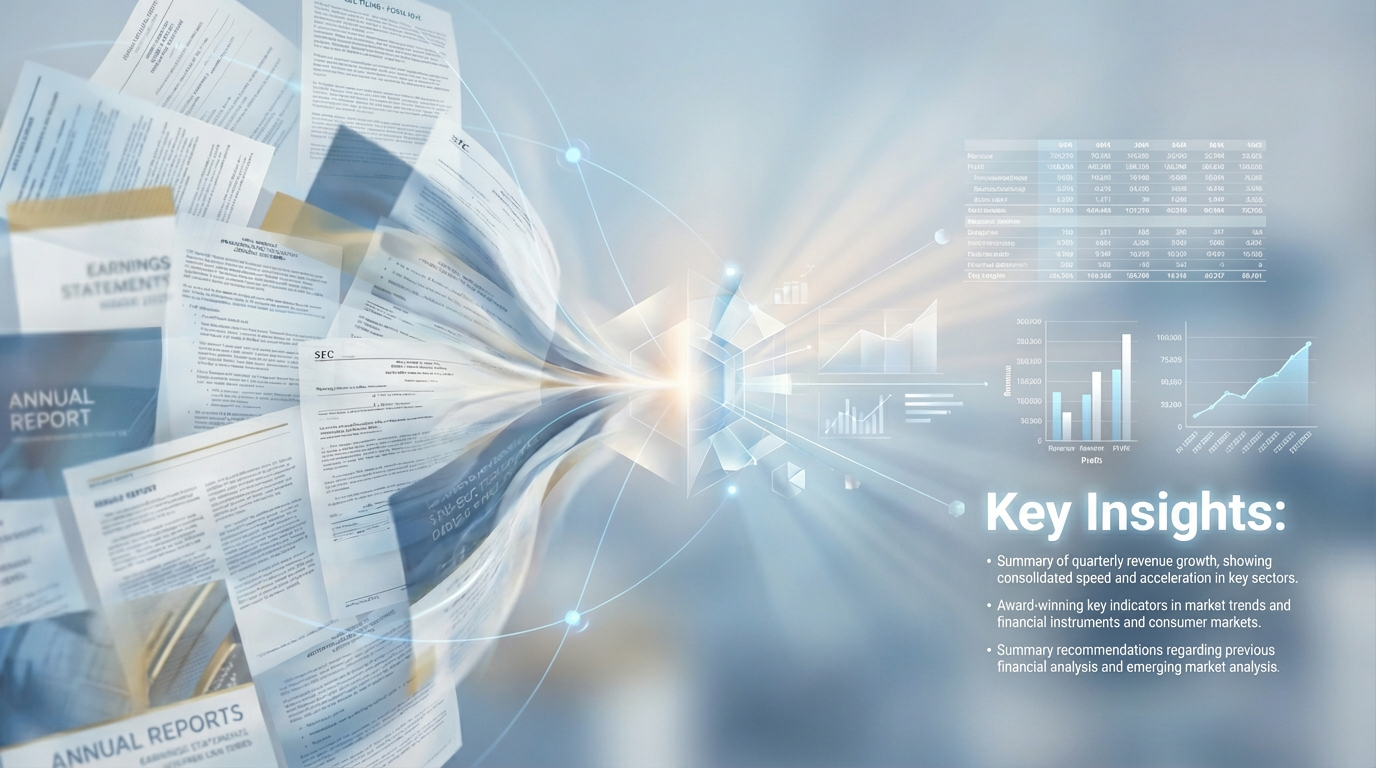 AI-powered document analysis and insights